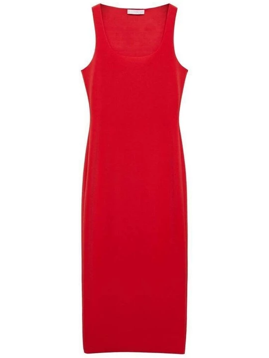 Foto van product Jurk Mango koraalrood
