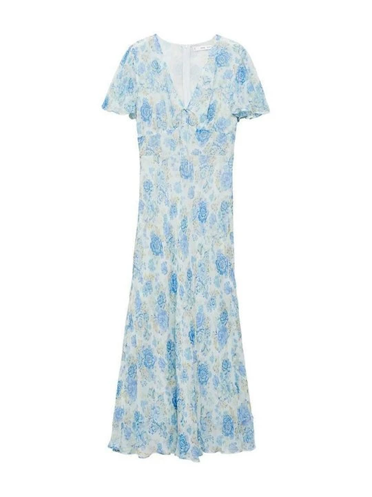 Foto van product Jurk Mango lichtblauw