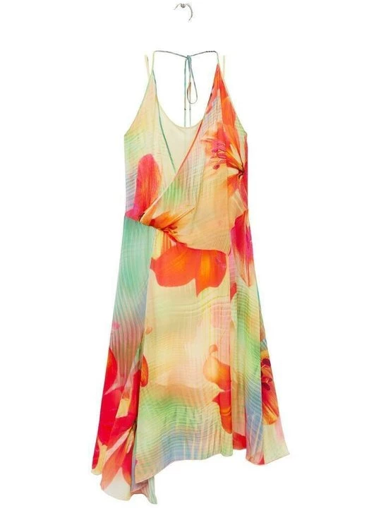 Foto van product Jurk Mango lichtgeel