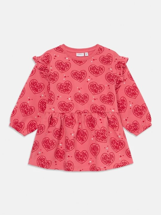 Foto van product Jurk NAME IT donkerroze