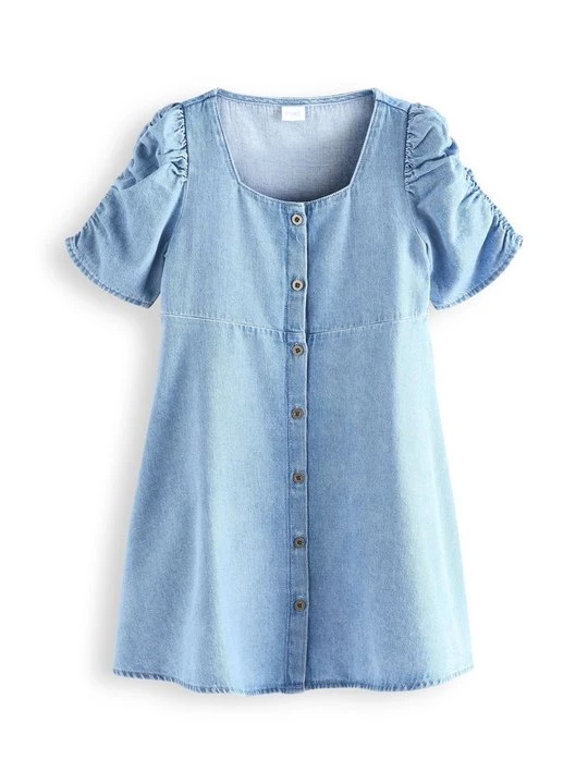 Foto van product Jurk Next blauw gemêleerd