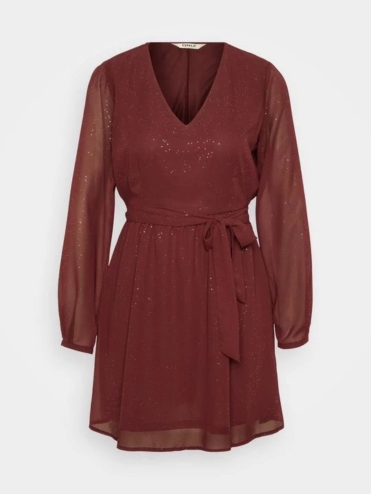 Foto van product Jurk Only bordeauxrood