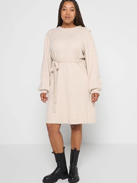 Foto van product Jurk ONLY Carmakoma goudkleurig