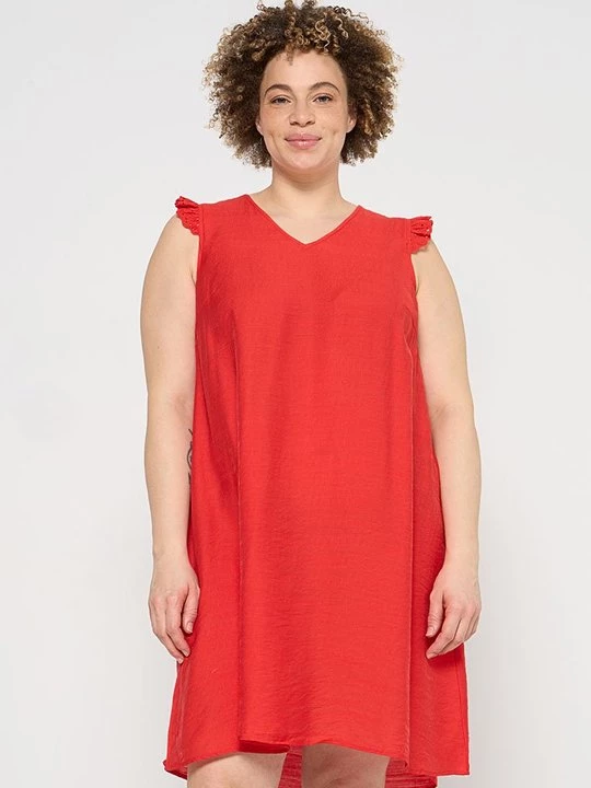 Foto van product Jurk ONLY Carmakoma rood