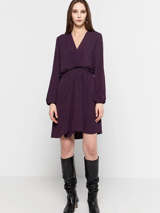 Foto van product Jurk Patrizia Pepe donkerpaars