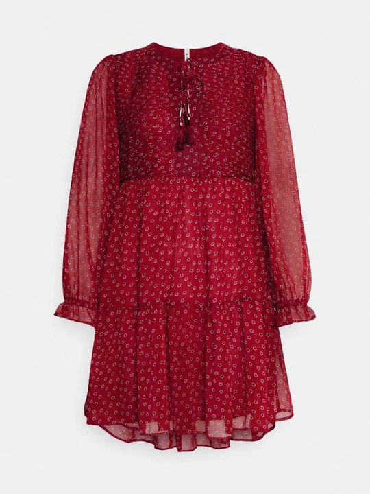 Foto van product Jurk Pepe Jeans bordeauxrood