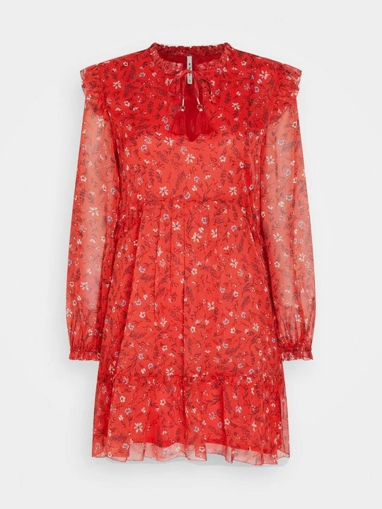 Foto van product Jurk Pepe Jeans bordeauxrood