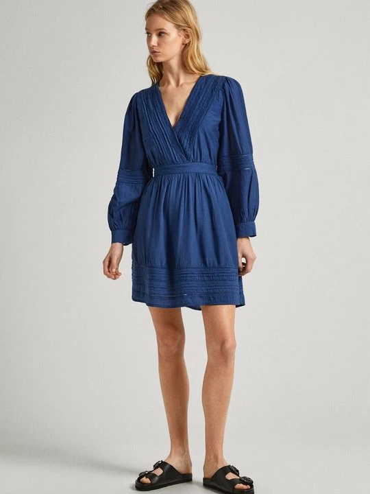 Foto van product Jurk Pepe Jeans donkerblauw