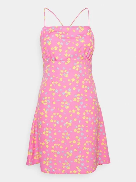 Foto van product Jurk Pieces donkerroze