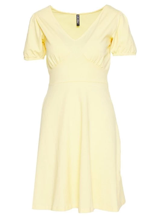 Foto van product Jurk Pieces geel