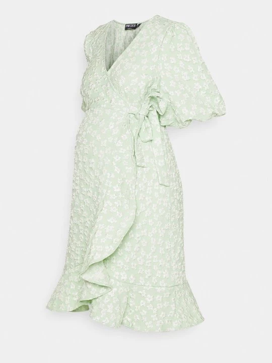 Foto van product Jurk Pieces lichtgroen