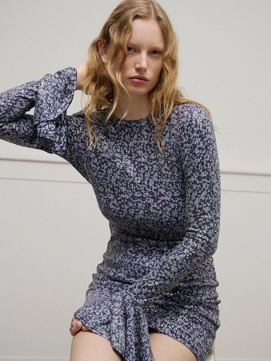Foto van product Jurk ROTATE paars