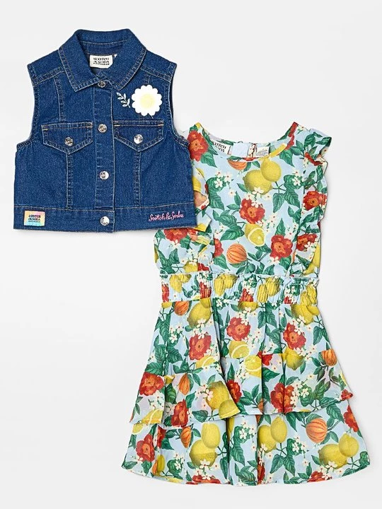Foto van product Jurk Scotch & Soda grijs