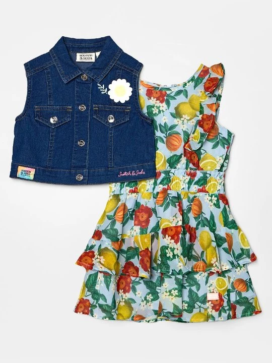 Foto van product Jurk Scotch & Soda grijs