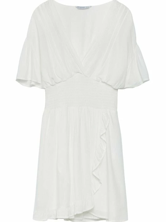 Foto van product Jurk Stradivarius crème