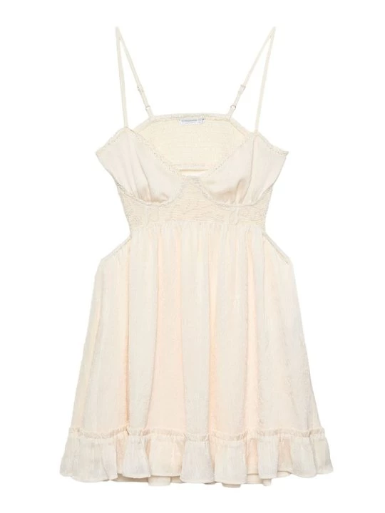 Foto van product Jurk Stradivarius wit