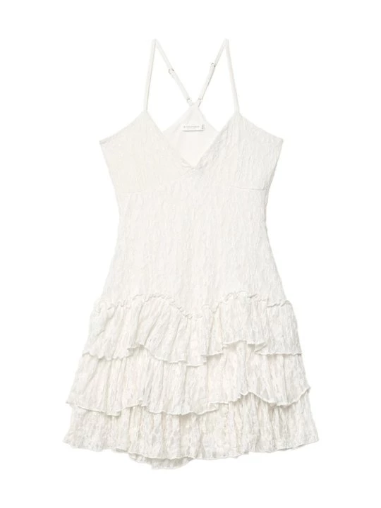Foto van product Jurk Stradivarius wit