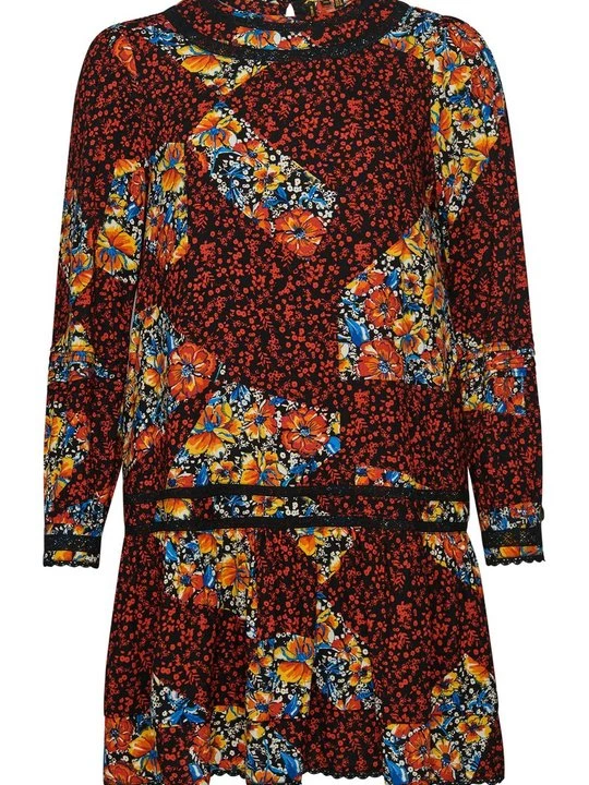 Foto van product Jurk Superdry gemêleerd zwart