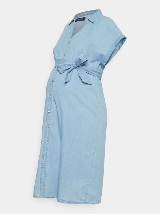 Foto van product Jurk Supermom lichtblauw