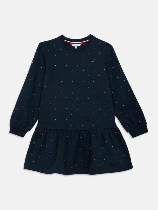 Foto van product Jurk Tommy Hilfiger donkerblauw