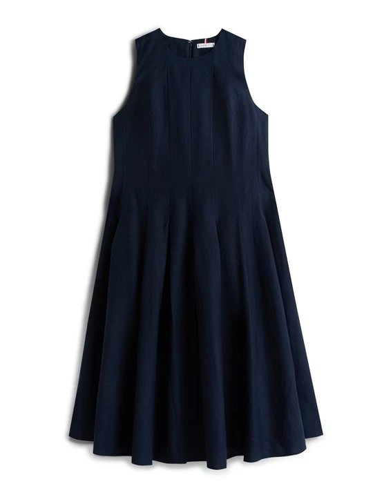 Foto van product Jurk Tommy Hilfiger donkerblauw