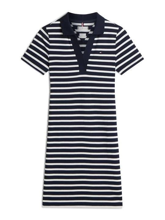 Foto van product Jurk Tommy Hilfiger donkerblauw
