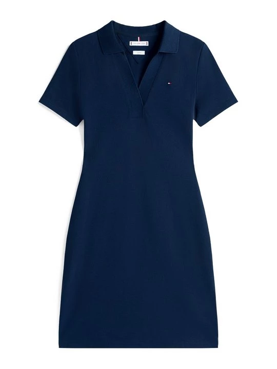Foto van product Jurk Tommy Hilfiger donkerblauw