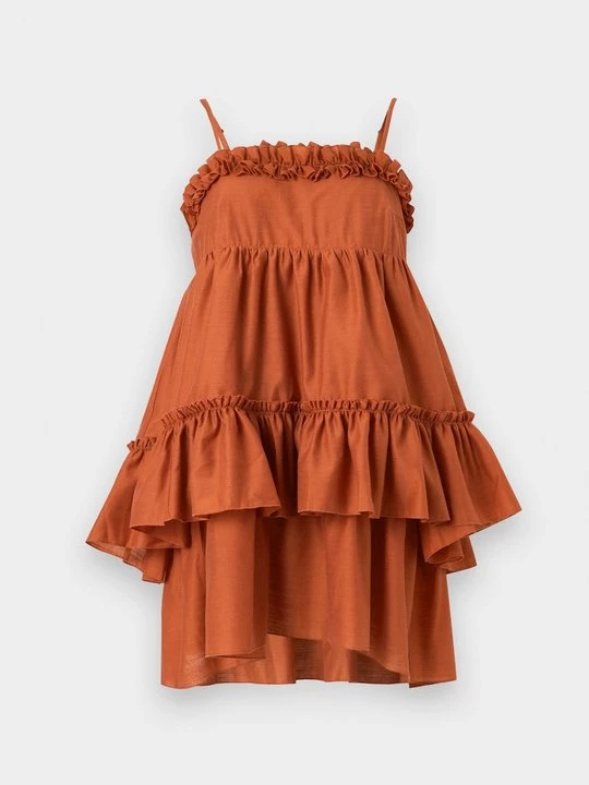 Foto van product Jurk Topshop donkerrood