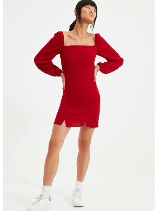 Foto van product Jurk Trendyol bordeauxrood