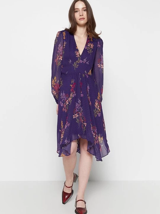 Foto van product Jurk TWINSET donkerpaars