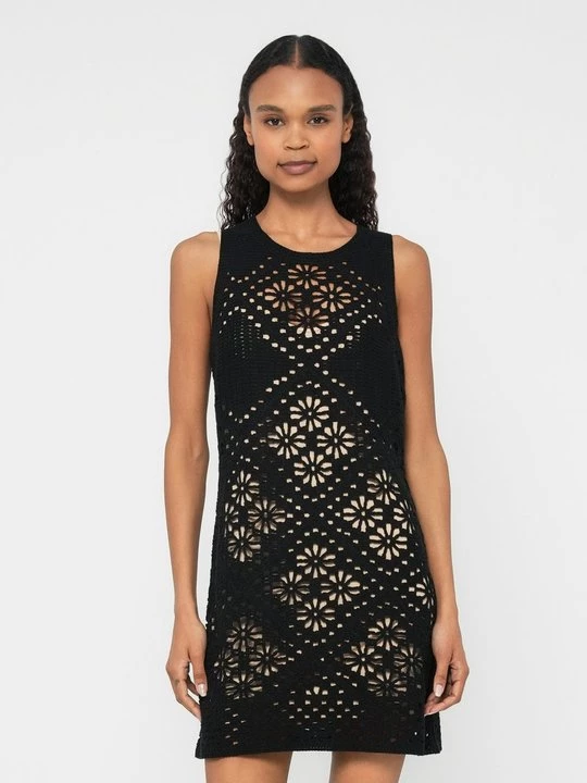 Foto van product Jurk TWINSET gemêleerd zwart