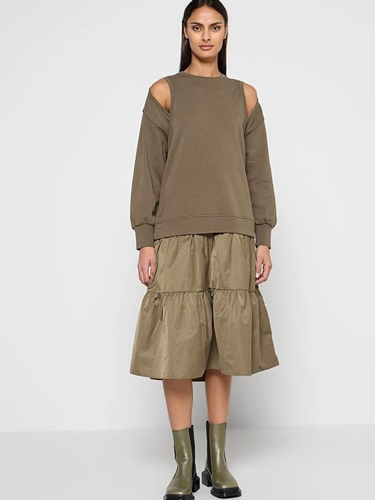 Foto van product Jurk TWINSET olijfgroen