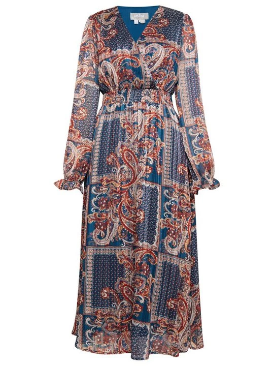Foto van product Jurk usha blauw