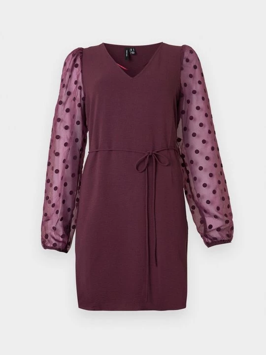 Foto van product Jurk Vero Moda bordeauxrood