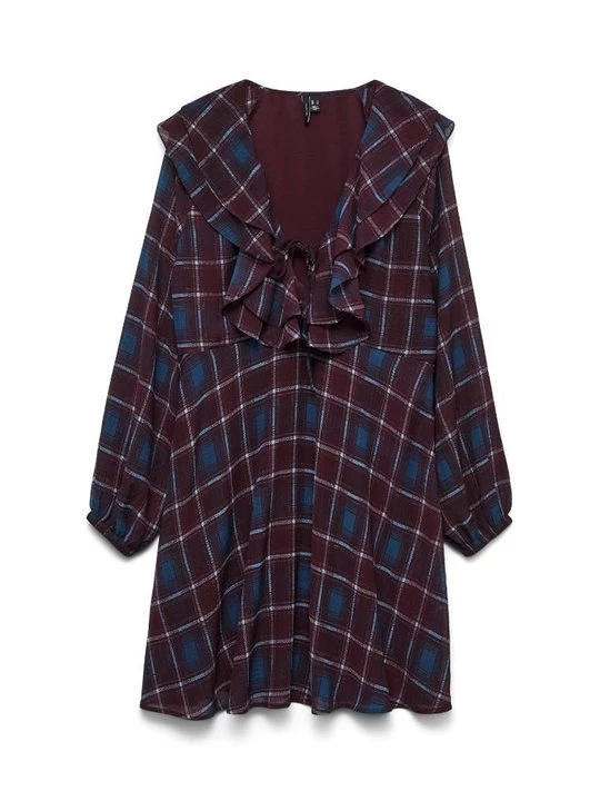 Foto van product Jurk Vero Moda bordeauxrood