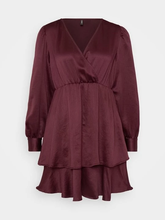 Foto van product Jurk Vero Moda bordeauxrood