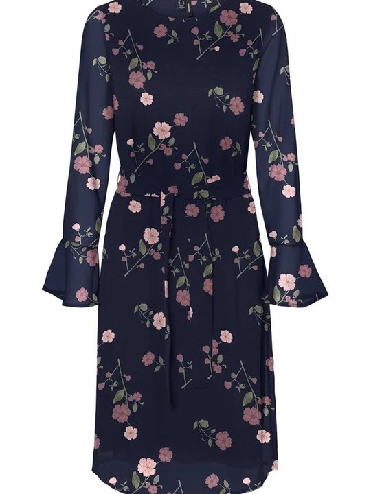 Foto van product Jurk Vero Moda donkerblauw denim
