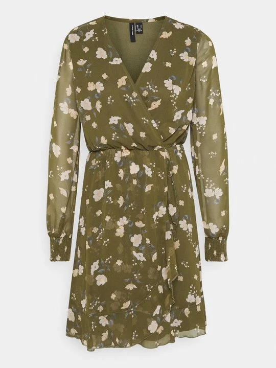 Foto van product Jurk Vero Moda donkergroen