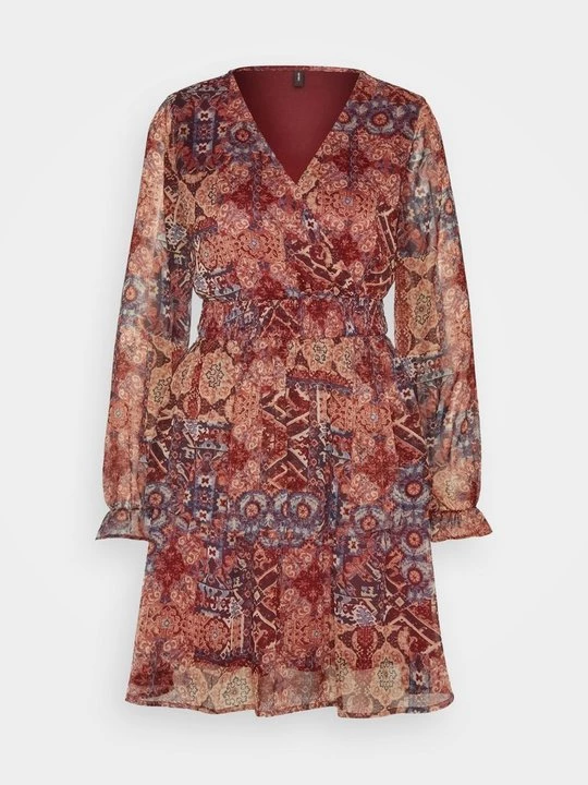 Foto van product Jurk Vero Moda donkerrood