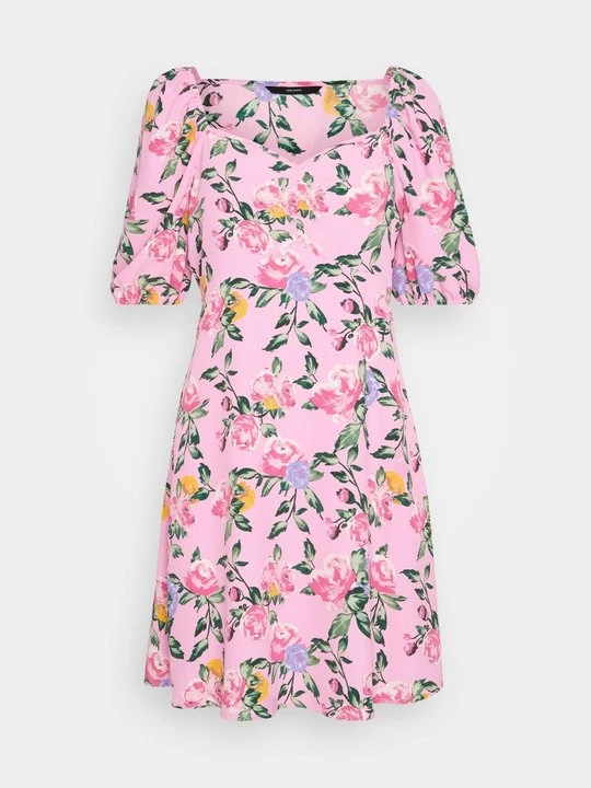 Foto van product Jurk Vero Moda donkerroze