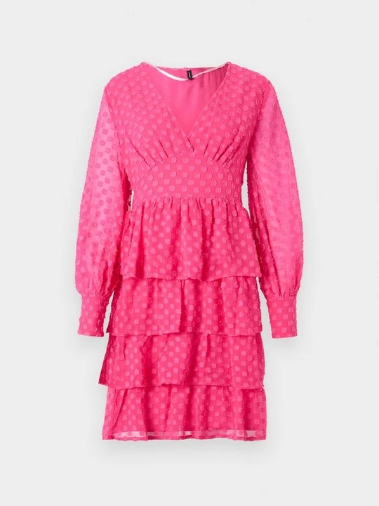 Foto van product Jurk Vero Moda donkerroze