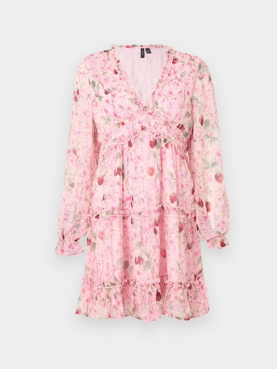 Foto van product Jurk Vero Moda donkerroze