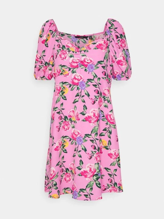 Foto van product Jurk Vero Moda donkerroze