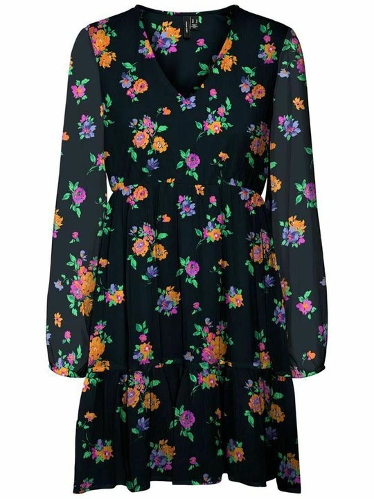 Foto van product Jurk Vero Moda gemêleerd zwart