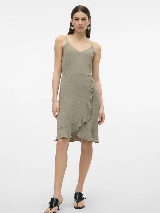 Foto van product Jurk Vero Moda groen gemêleerd
