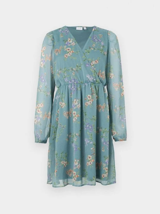 Foto van product Jurk Vila lichtgroen gemêleerd