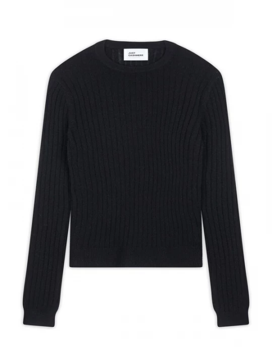 Foto van product JUST CASHMERE Trui 'AVANA' zwart