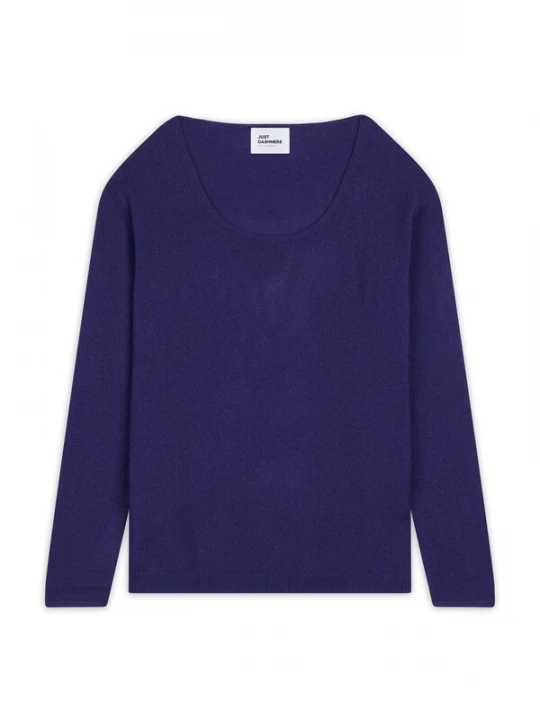 Foto van product JUST CASHMERE Trui 'Fiona' donkerblauw