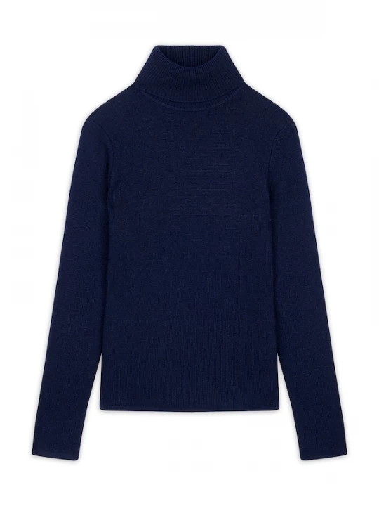 Foto van product JUST CASHMERE Trui 'Juni' navy