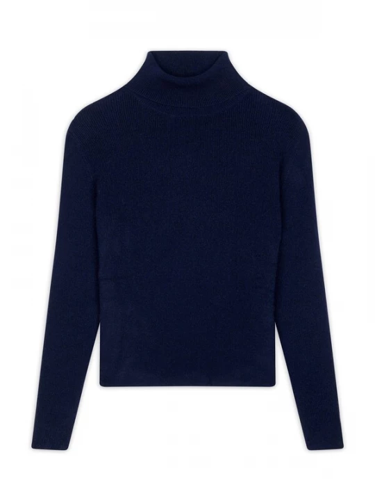 Foto van product JUST CASHMERE Trui 'Lanais' navy